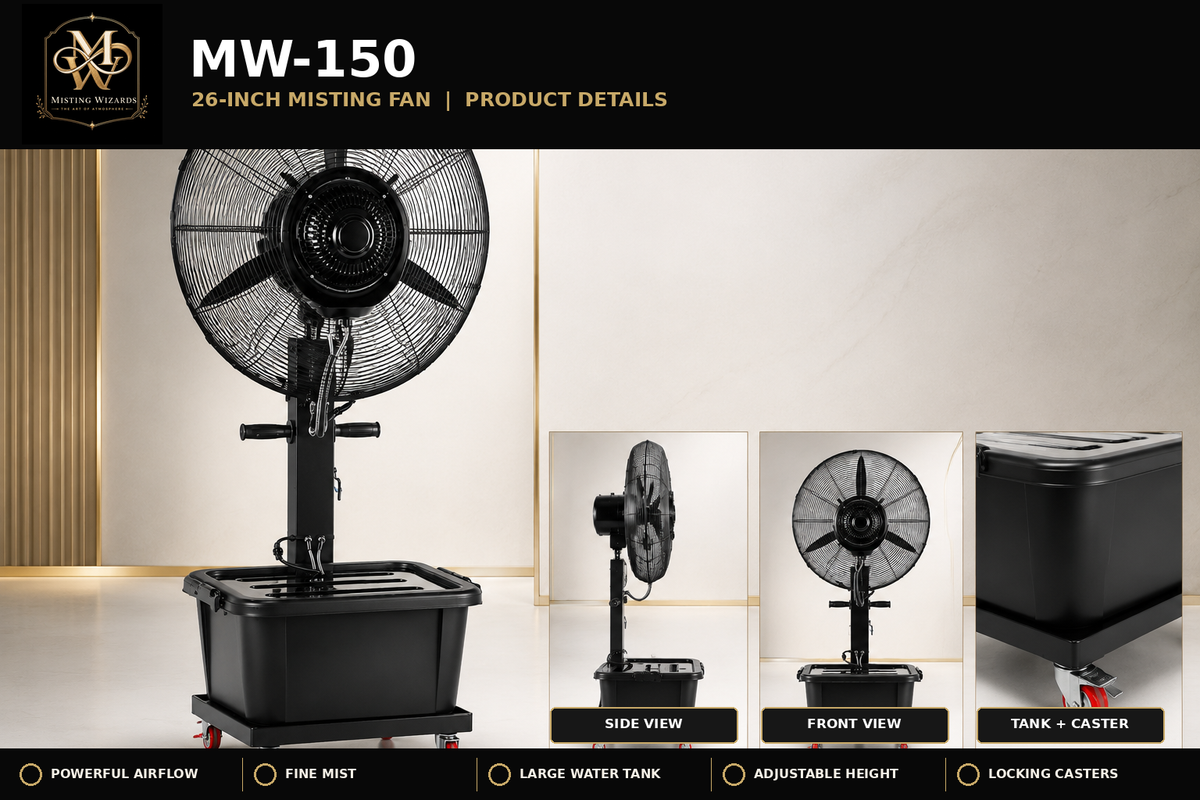 MW-150 26-Inch Misting Fan