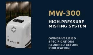 High-Pressure Misting System