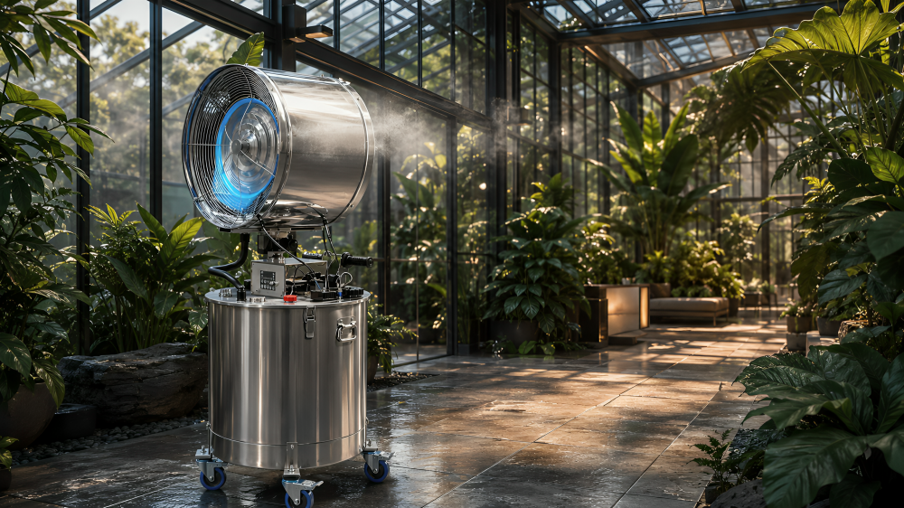 MW-1000 Industrial High-Velocity Misting Fan