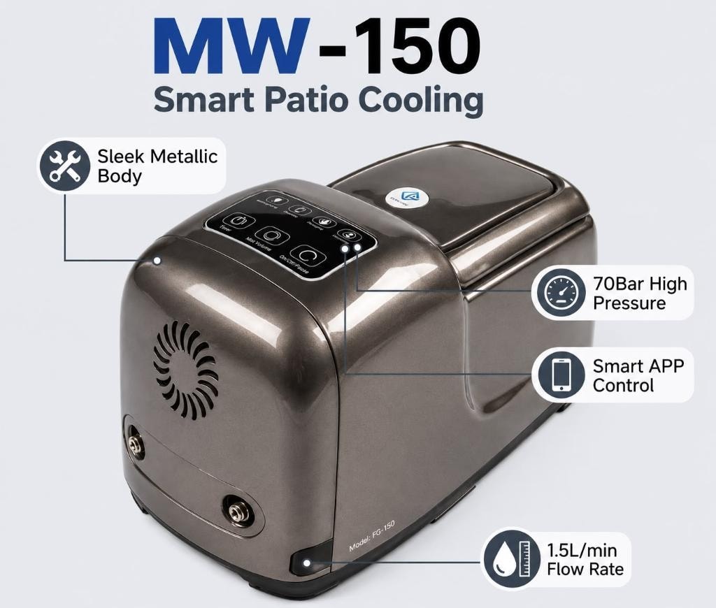 MW-150 Smart Patio Cooling System