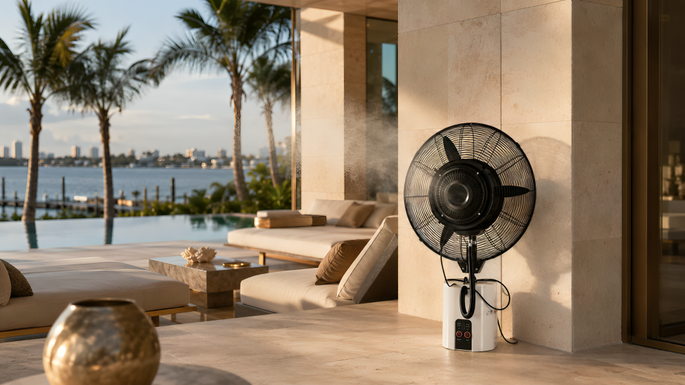 MW-650 Aero Mist Misting Fan
